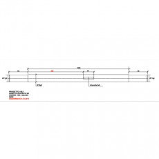 185.1-AA-004 -  Brush Oscillation Shaft (Left-Hand Side)