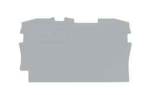 End and intermediate plate